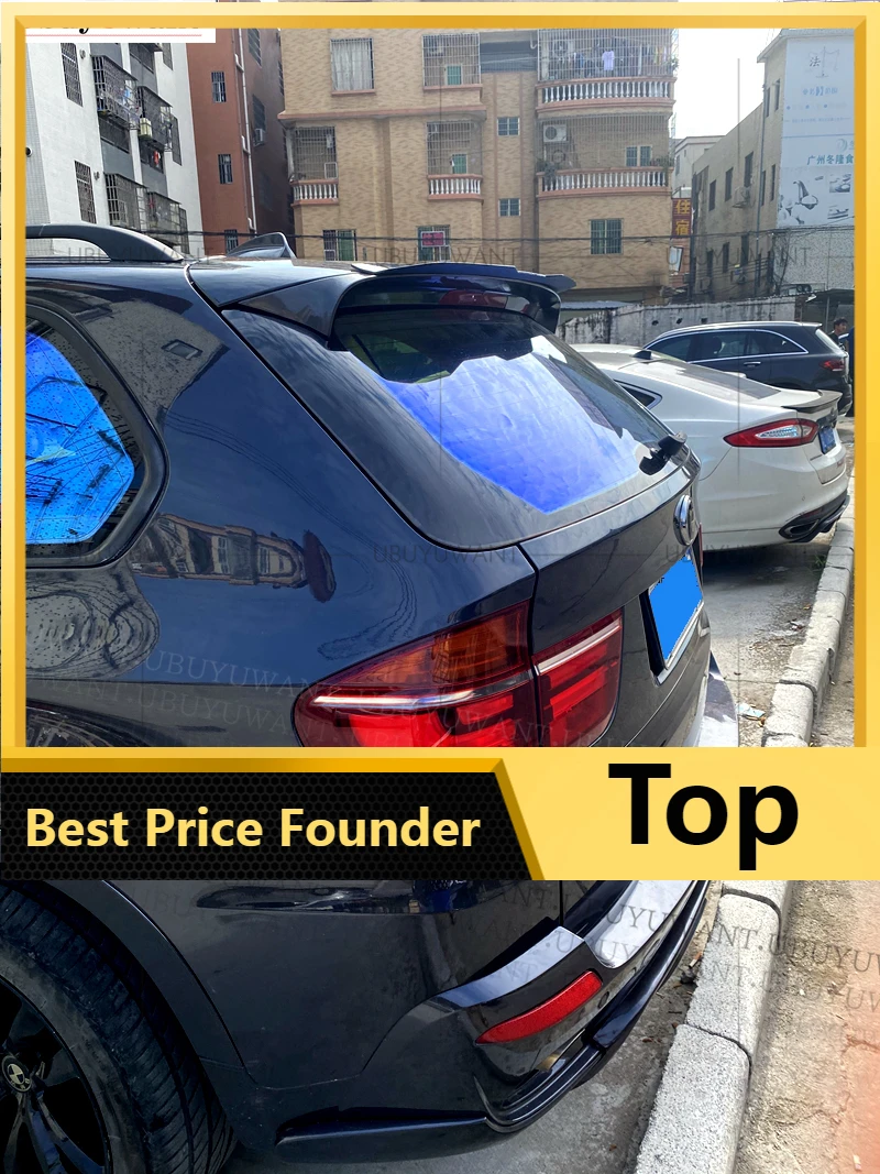 Спойлер на крышу для BMW X5 E70 F15 заднее крыло багажника из - Цена: 1467.68