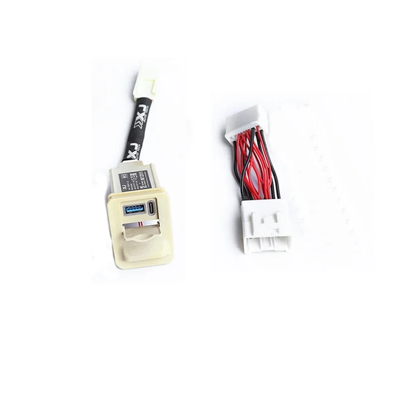 

2015-2021 для Toyota Alphard Vellfire 30 USB быстрое зарядное устройство для второго ряда сидений автомобиля с двойным интерфейсом модифицированные аксессуары для интерьера