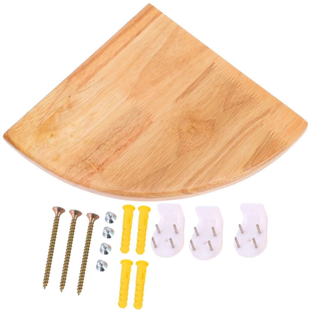 

1 set of Floating Corner Shelf Multi-functional Floating Wall Shelf Holder Shelf