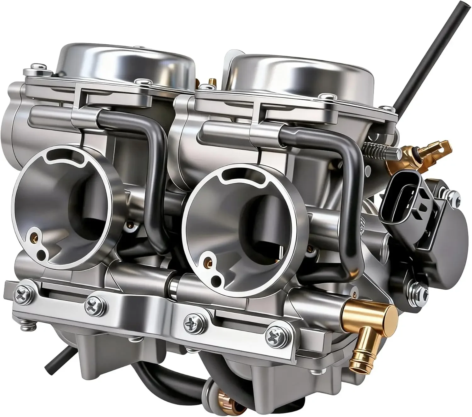 Фото Комплекты карбюраторов 5BN-14900-01-00 для Yamaha V-Star 650 Classic Custom XVS650 1998-2011, Silverado XVS650 2003-2010 (замена) №5