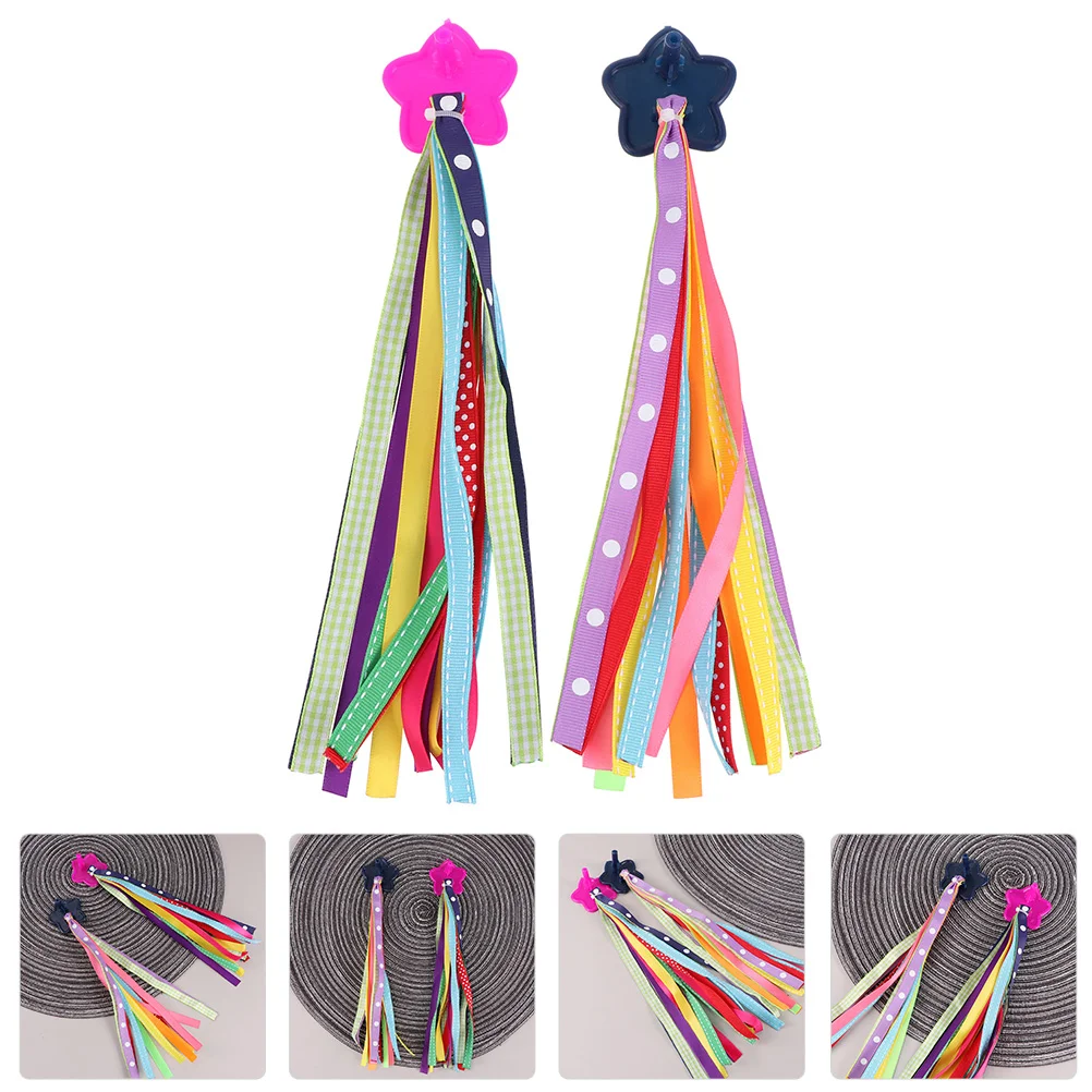 

Rope Buckle Scooter Supply Kids Bike Streamers Children Accessory Decorative Handlebar