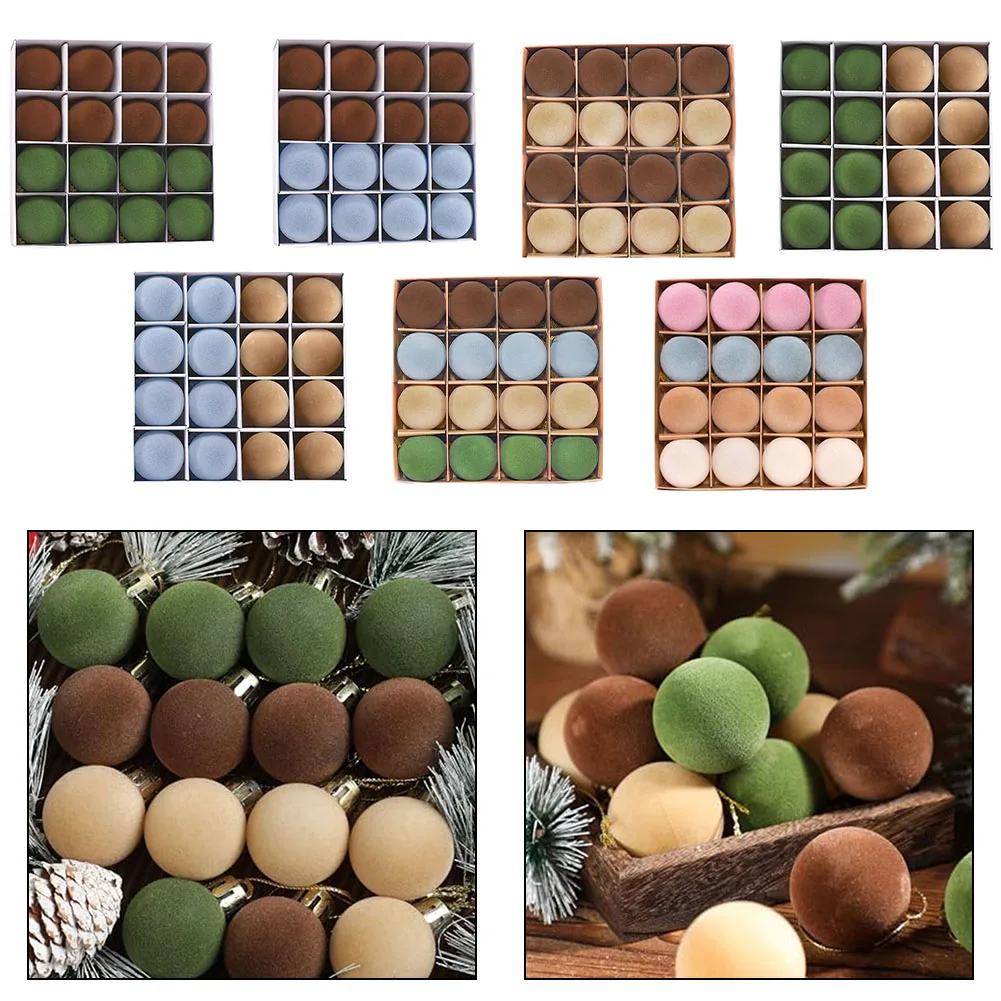 Изысканная коллекция плюшевых орнаментов с бархатной отделкой в упаковке