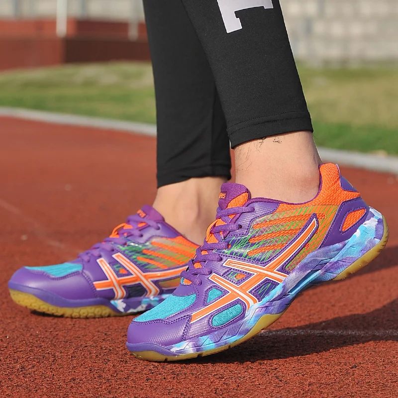Professional Men's and Women's Tennis Shoes Indoor Fitness Badminton Shoes Men's Outdoor Training Volleyball Squash Shoes