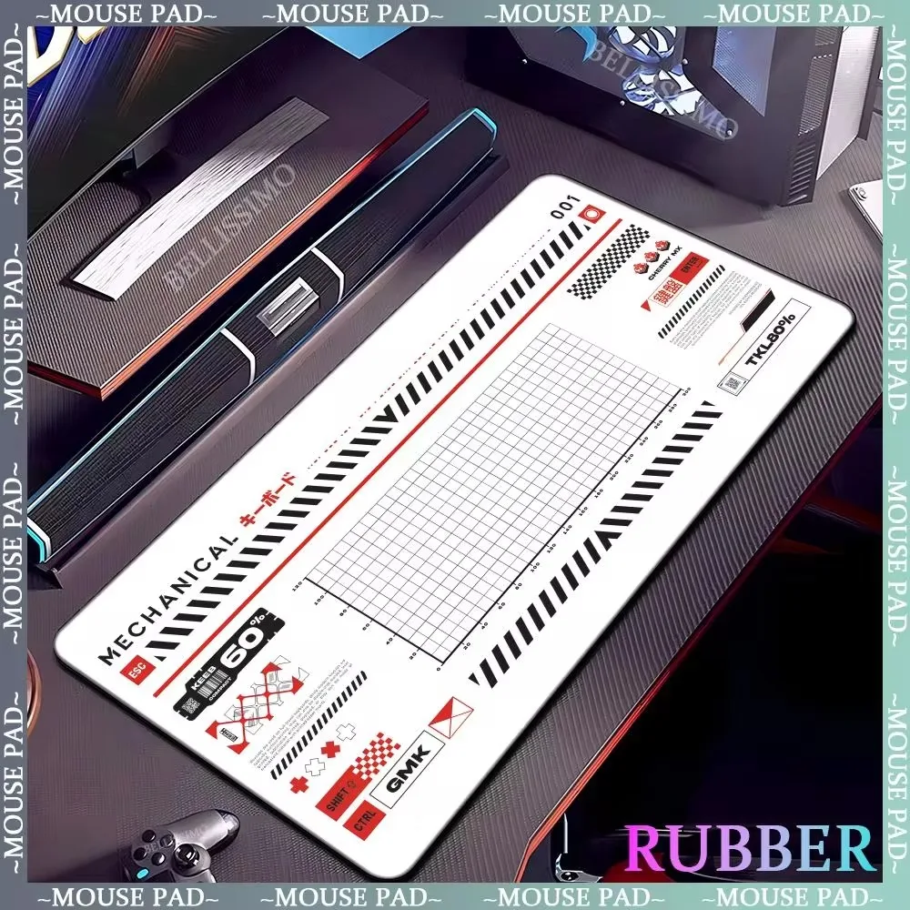 Коврик для мыши размера XXL с резиновыми краями, 1200x600 мм | AliExpress