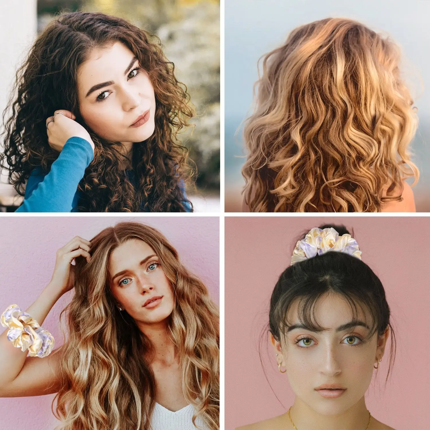 

2PCS Lazy Heatless Curling Rod Headband Hair Curler Roller Wave Formers Wet Wavy Bundles Sleeping Curls Hair Styling Tool