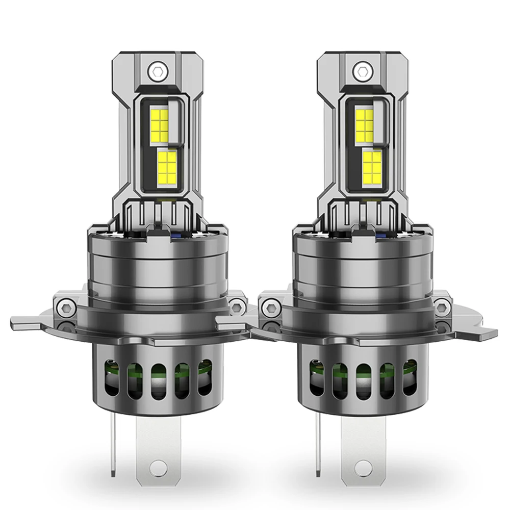 

H4 Светодиодная лампа для фар Мощные автомобильные фары CANBUS Hi/Lo Beam 800000LM Супер яркие лампы Мини Беспроводная автоматическая фара Plug&Play