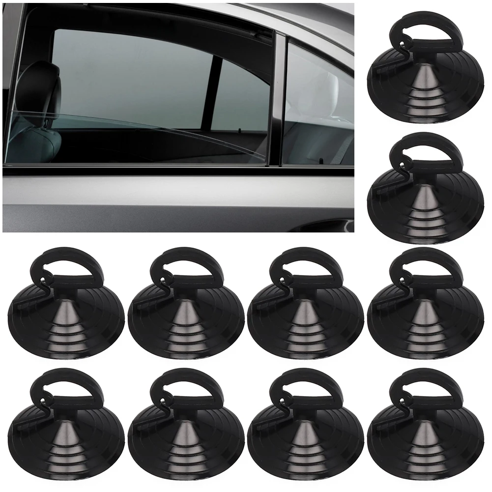 

High Quality Practical Durable Exquisite Brand New Car Sunshade Sucker Accessories 10Pcs Car Sunshade Hook Sucker