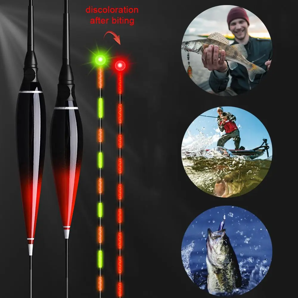 

Luminous Shallow Water with 425 Battery Crucian Rods Buoys Fishing Float Fishing Accessories Gravity Sensor