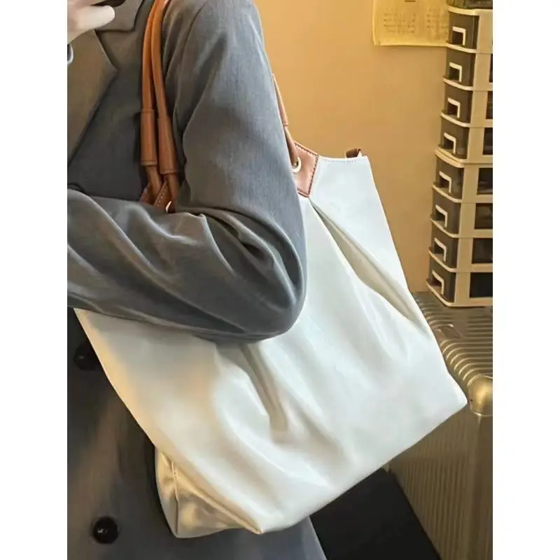 Hot Sale Womens Bags Luxury Large Capacity Tote Bag For Women Female Shoulder Bag Vintage PU Leather Ladies Handbags Bolsa Mujer