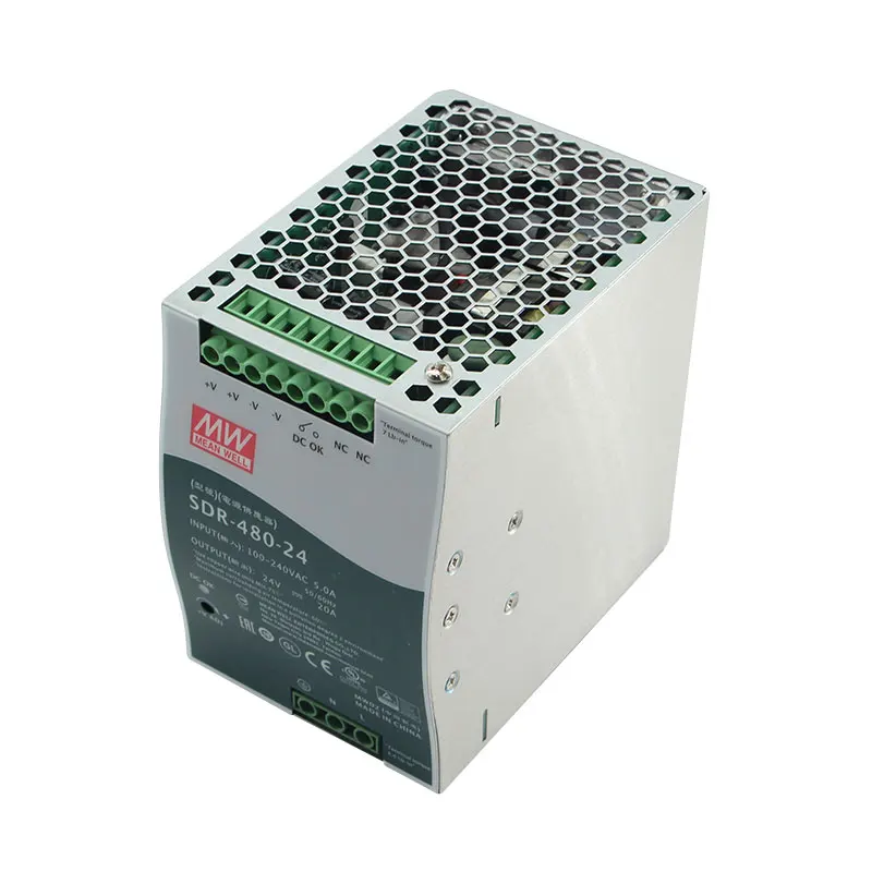 

Mean Well SDR-960-24 960W 24V 40A DIN RAIL AC DC Switching Power Supply