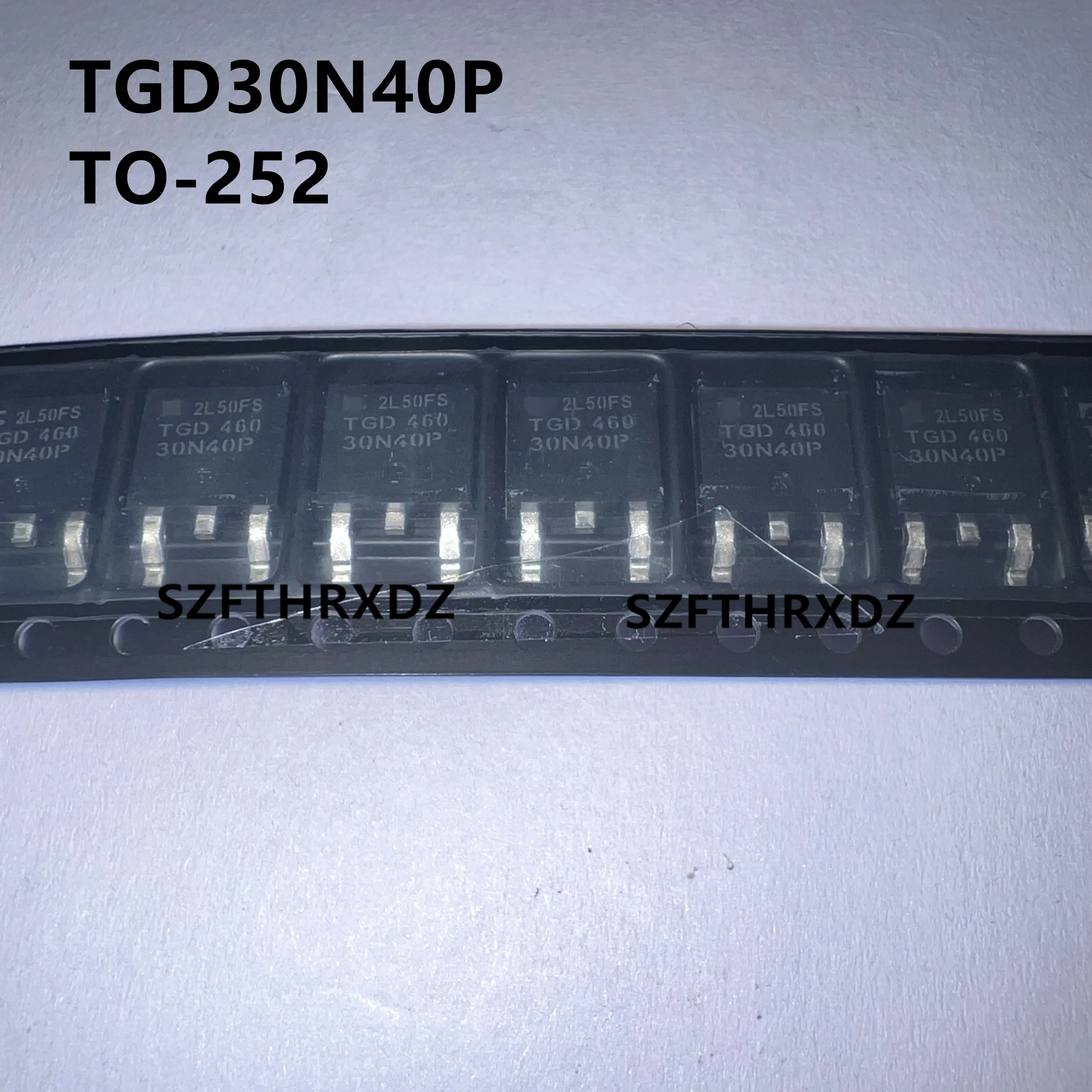 

10 шт. 100% новый импортный оригинальный TGD30N40P TGD30N40 30N40P TO-252 N-канальный полевой транзистор 30 А 400 В