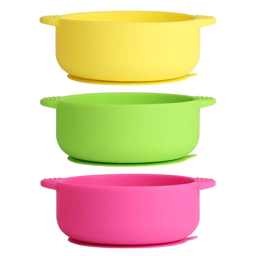 

Силиконовая чаша для младенцев и малышей с ручкой