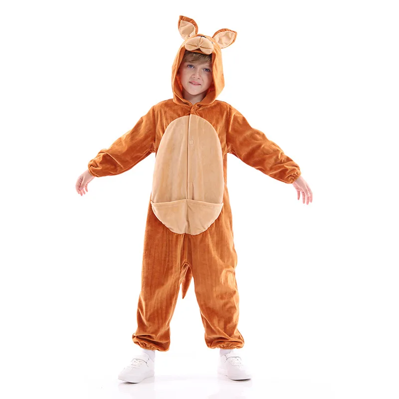 Забавный комбинезон для косплея с животными-кенгуру костюмы животными костюм на