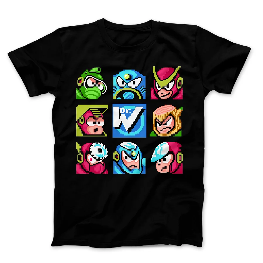 

The Evil Eight Video Games Men's & Women's Mega Man NES Capcom T-Shirt