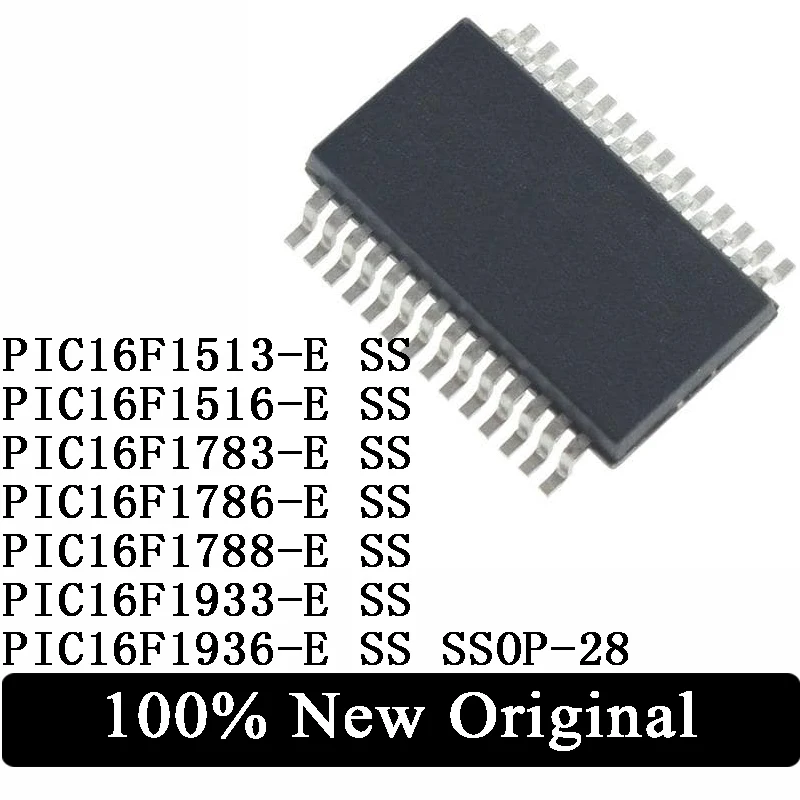 10 шт. PIC16F1513-E PIC16F1516-E PIC16F1783-E PIC16F1786-E PIC16F1788-E PIC16F1933-E PIC16F1936-E 16F1933 16F1936 SS SSOP-28 IC