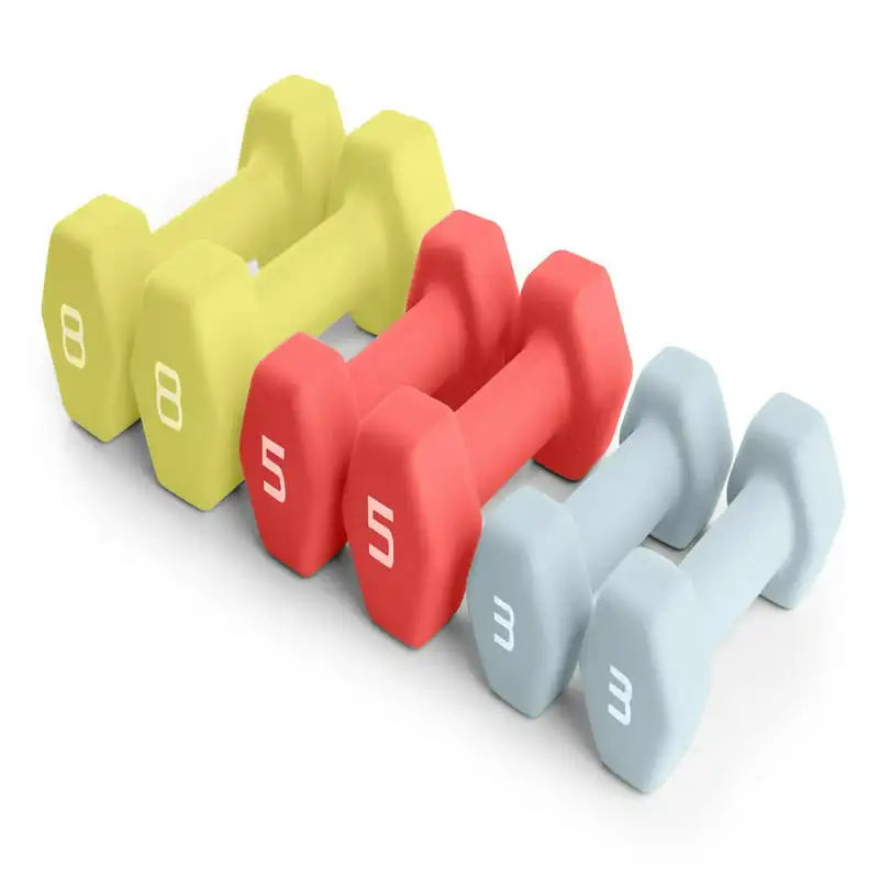 

Weights Neoprene Dumbbell Kit dumbbells to exercise at home