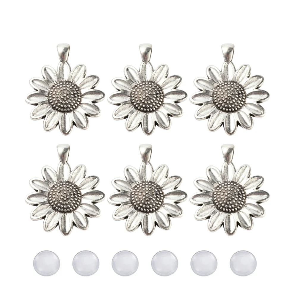 10 комплектов лотка для ювелирных изделий DIY аксессуары нежные цветочные круглые