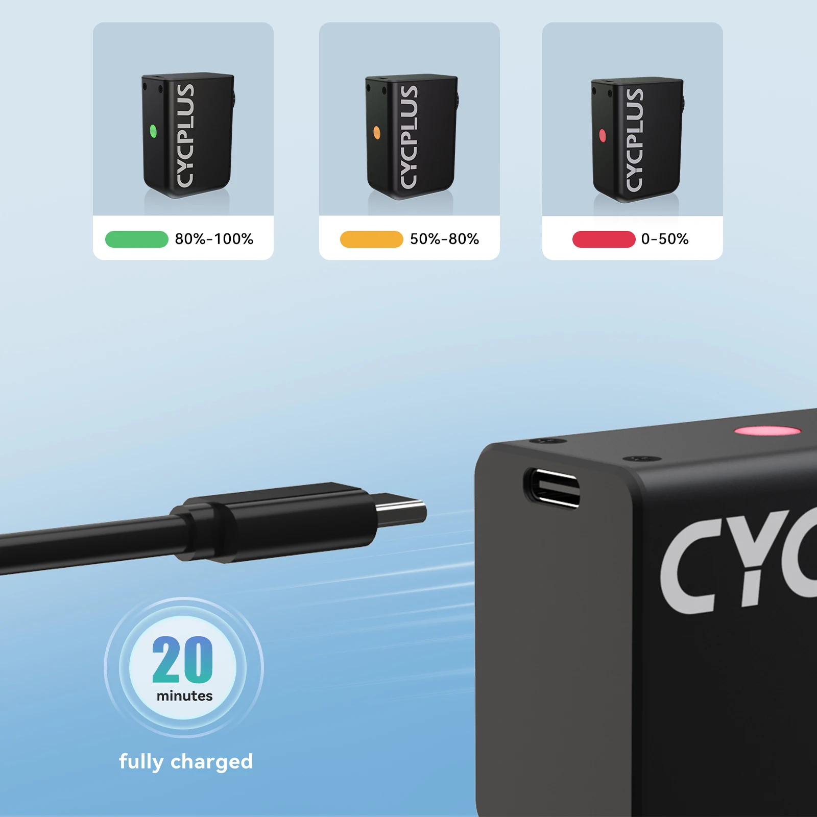 Мини-насос CYCPLUS AS2 Max 100psi для шоссейного велосипеда портативный воздушный насос