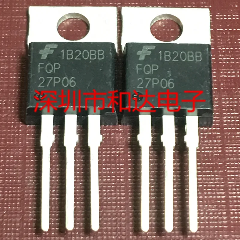 

5PCS-10PCS FQP27P06 TO-220 NEW AND ORIGINAL ON STOCK