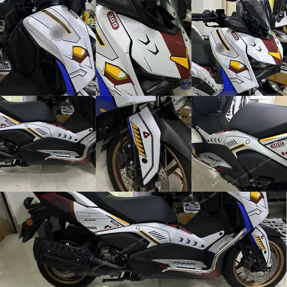 Для X Max 300 XMAX 2023 2024 наклейка на мотоцикл обтекатель наклейки тело аксессуары для