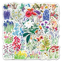 103050pcs new plant flower graffiti stickers for toys luggage laptops ipad skateboard journal refrigerator stickers wholesale