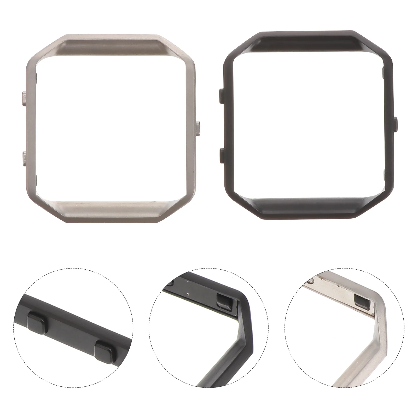 

Watch Frame Metal Replacement Stainless Steel Bezel Stand Protection Screen Protector