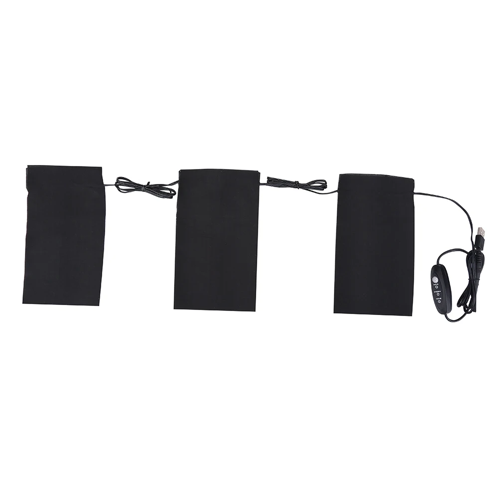 

5V 2A 8.5W Lightweight Electric USB Heating Heated Pads Set for Outdoor Winter Camping