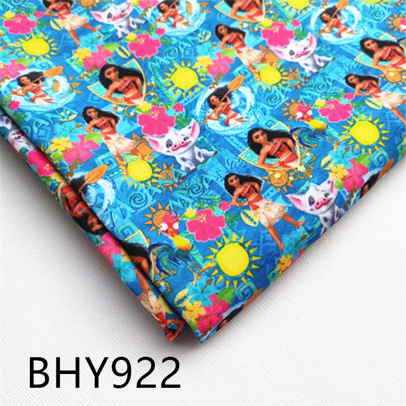 45*145 см половина Ярда принт Минни Маус мультяшный персонаж Полиэстеровая