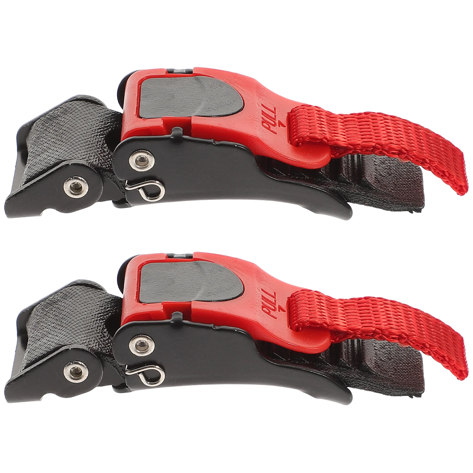 

2 Pcs Chin Strap Buckle Replacement Buckles Safety Abs Clip Quick Release Ski