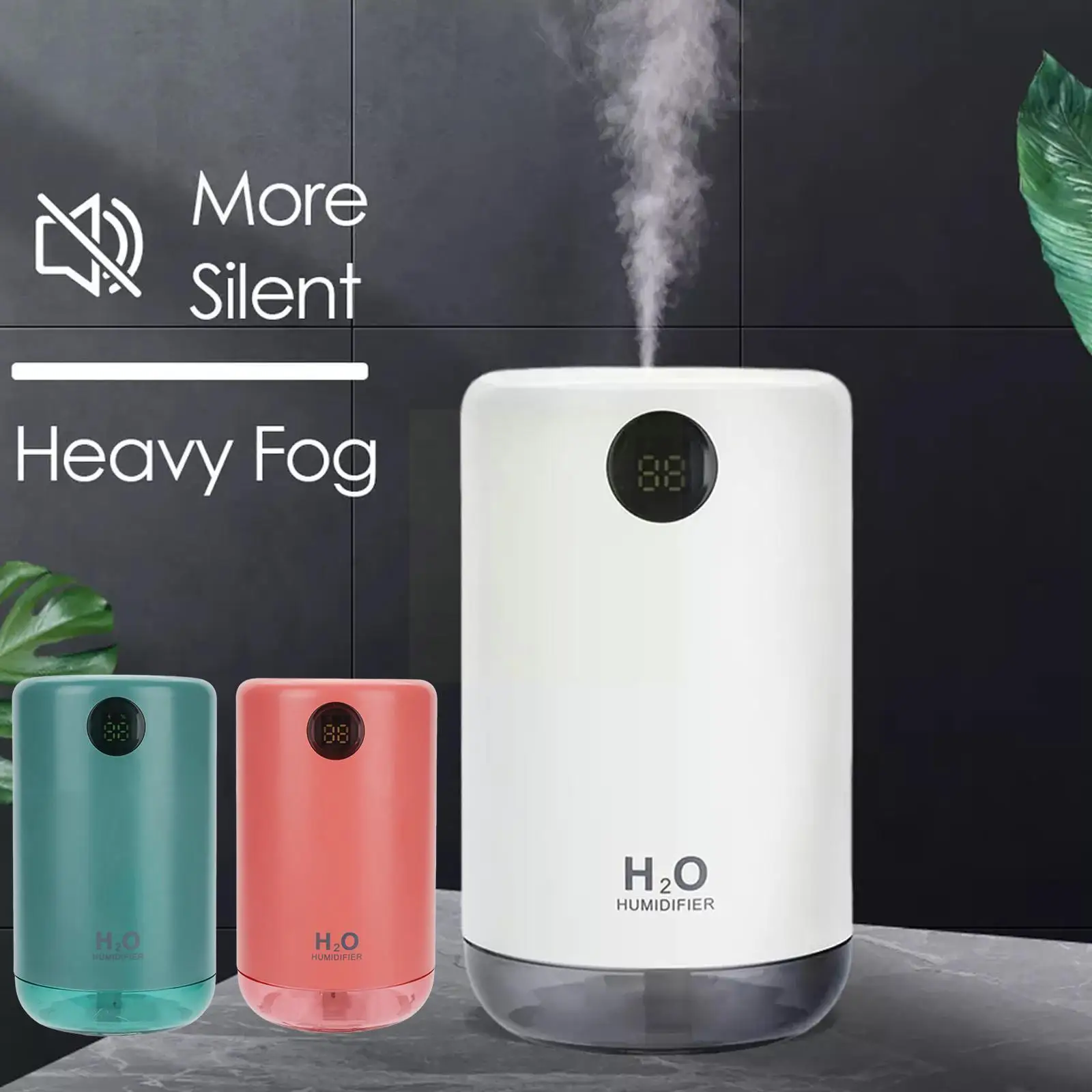 

500ml Portable Rechargeable Small Wireless Personal Humidifier Sprayer Mist Face Air Maker Cool Fogger Hot Humidifier E1g7