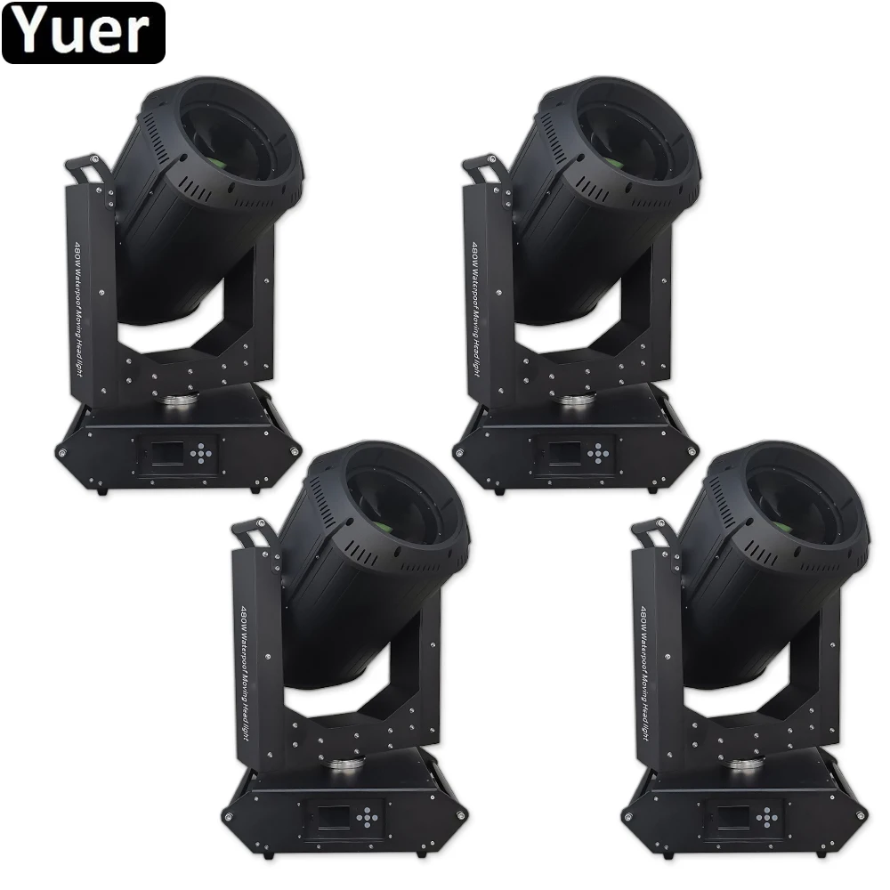 4Pcs/Lot 460W Waterproof Beam Moving Head Light IP65 DMX512 DJ Disco Lights Sound Party Club Bar Stage Moving Head Lighting