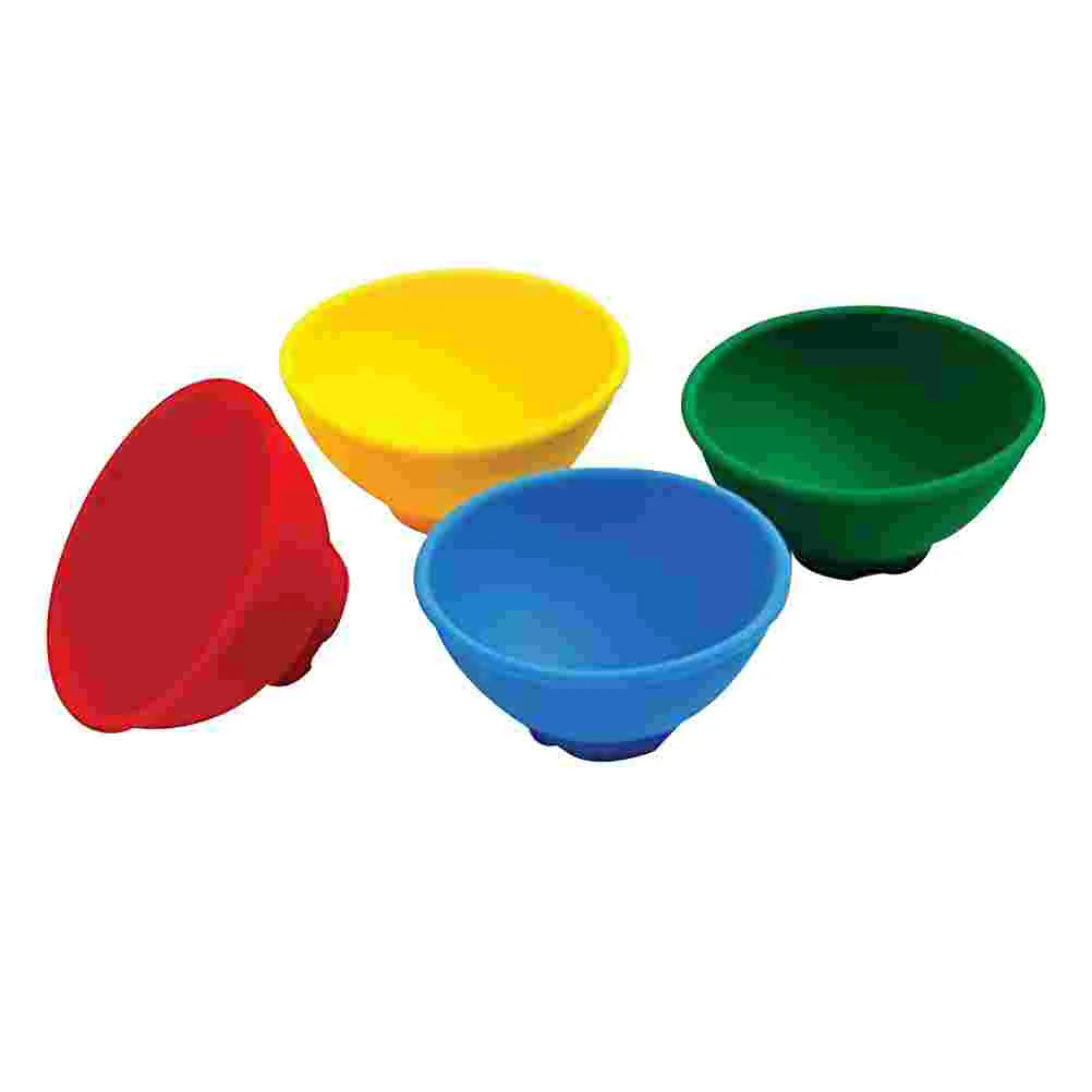 

4/8 Pcs Baby Silicone Bowl Pinch Bowls Infant Self Multicolor Silicone Pinch Bowls Pinch Bowl for Baby