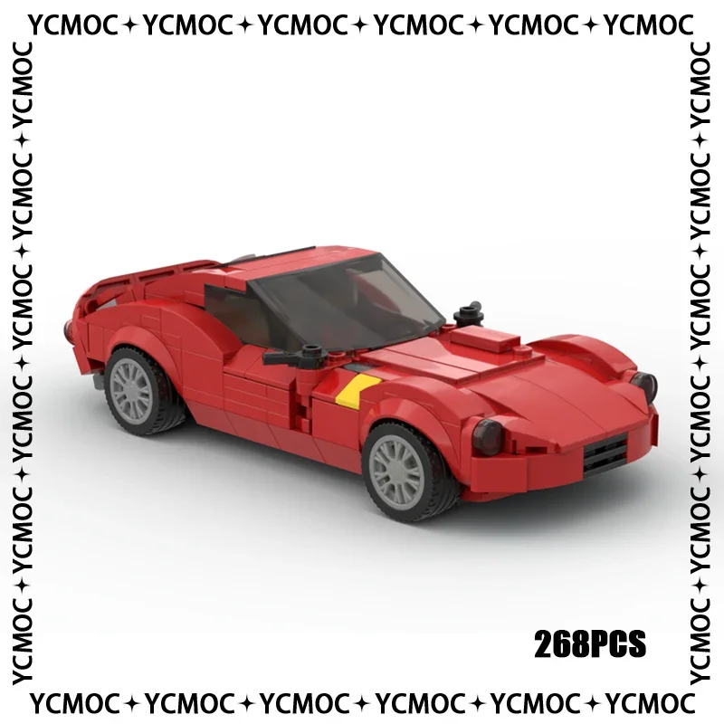 Серия автомобиля YcMoc строительные блоки Классическая модель 250 GTO
