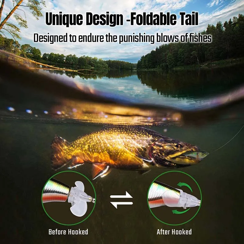 TRUSCEND 3 шт. кренкбейты для рыбалки 95 мм 16 г Topwater зимняя искусственная жесткая