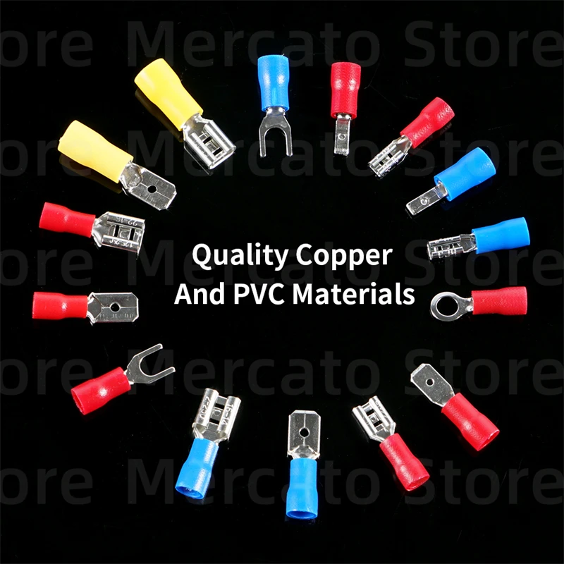 280/300/480/678 шт. Изолированная лопатка соединительное кольцо для провода вилки набор