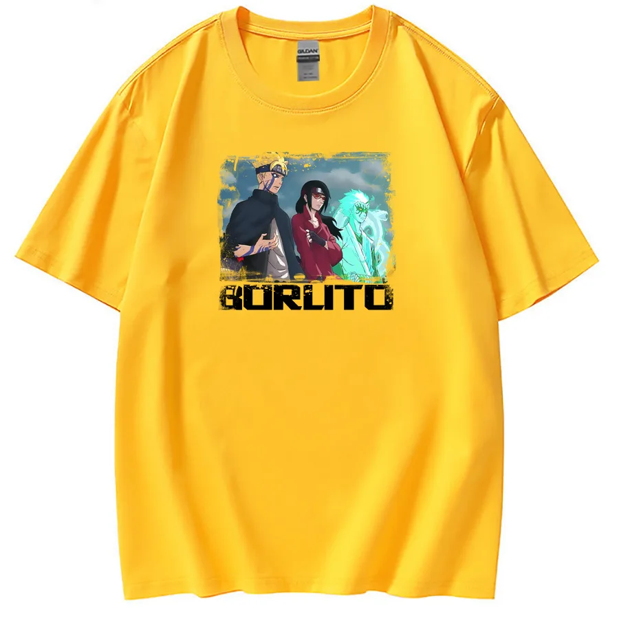 

Naruto Summer Round Neck Short Sleeve Men's and Women's Print T-Shirt Aesthetic Clothes Harajuku Graphic T Shirts