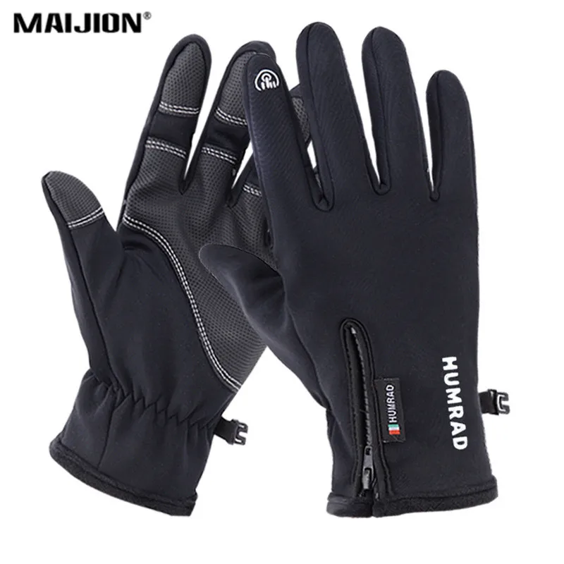 

Touch Screen Mens Womens Winter Warm Riding Skiing Gloves Fleece Waterproof Motorcycle Snow Gloves Windproof Snowboard Gloves