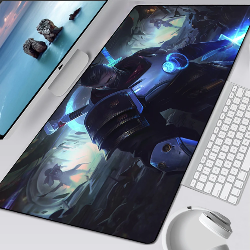 

League of Legends Shen Large Gaming Mouse Pad Computer Mousepad PC Gamer Mouse Mat Laptop Mausepad XXL Keyboard Mat Desk Pad