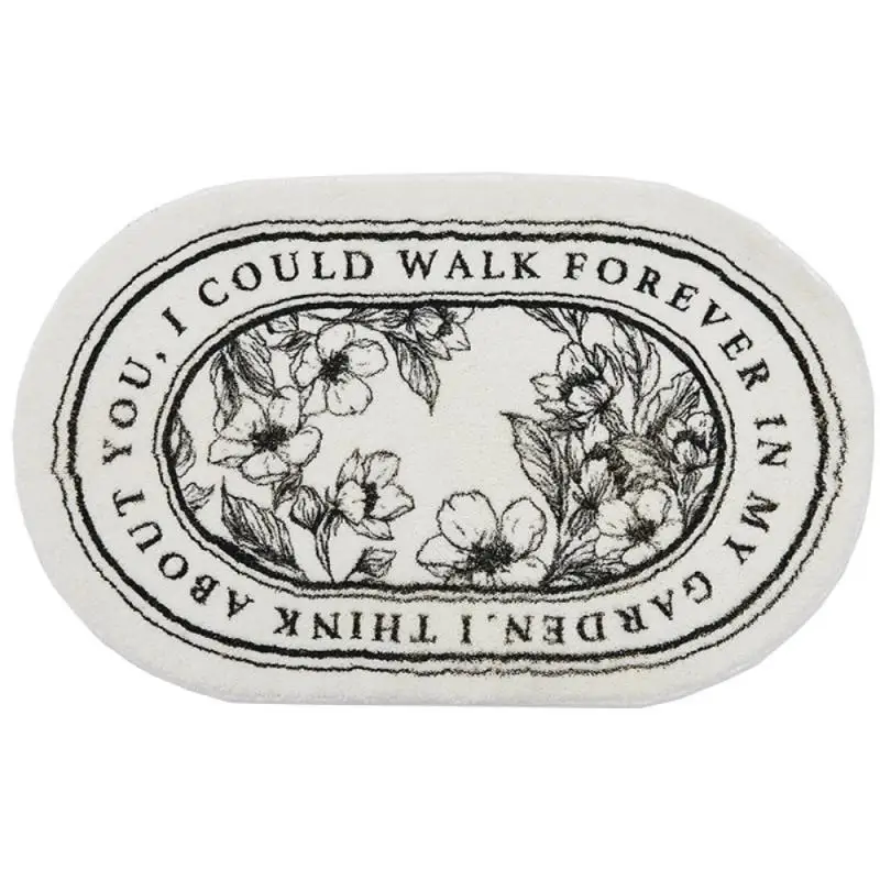 

Indoor Floor Pad Quick-drying Absorbing Water Home Decor Floor Mat Water Washing For Kitchen Bathroom Porch Bedroom Carpet