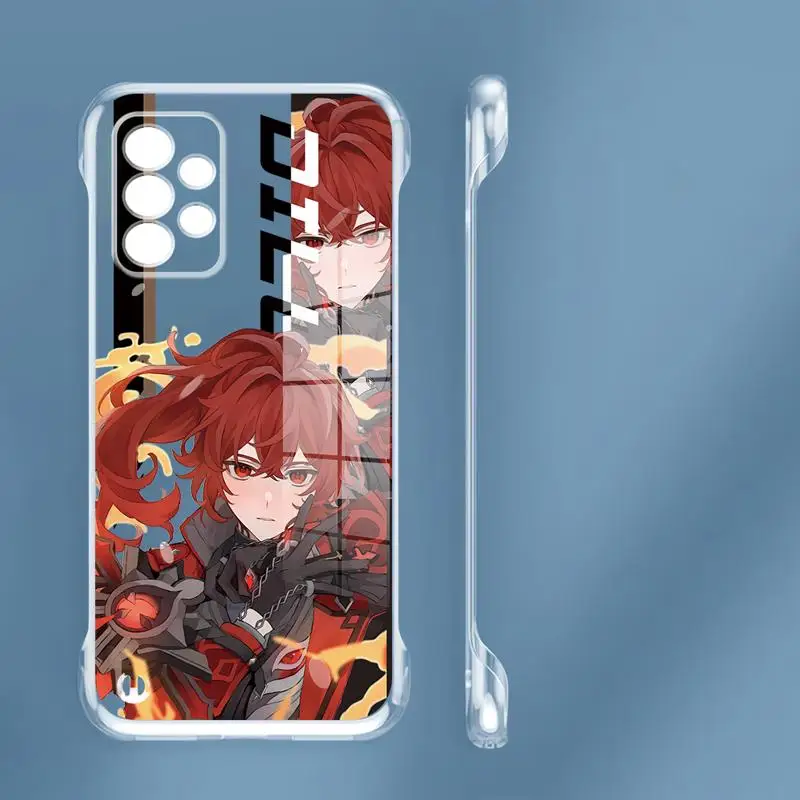 Чехол для телефона GenshinImpacts World YaeMiko Samsung Galaxy A52 A14 A51 чехлы A13 A55 A52s A15 A53 безграничный