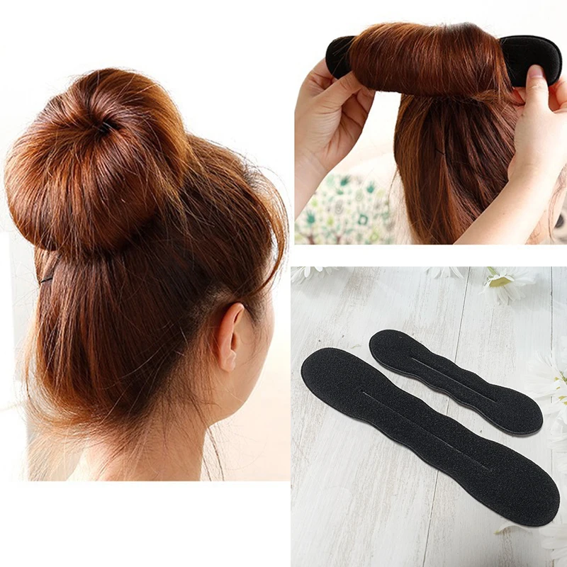 

Donut Hair Bun Braiding Tools Hairstyle Stick Sponge Twist Hairpin Hair Scrunchies Curler Weaving Hair Accessories for Women