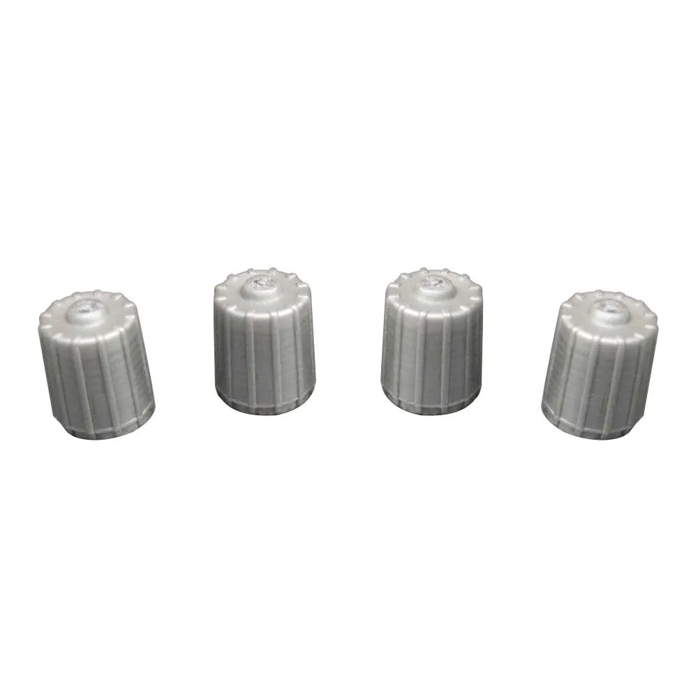 

4PCS Grey Car General Tire TPMS Tyre Pressure Monitoring Plastic Valve Cap Tire Repair Tools Car Repair Tool