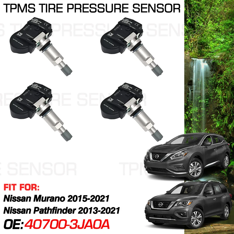 

Датчик контроля давления в шинах 433 МГц для Nissan Murano Z52 2015-2021 Nissan Pathfinder R52 2013-2021 40700-3JA0A 40700-3JA0B