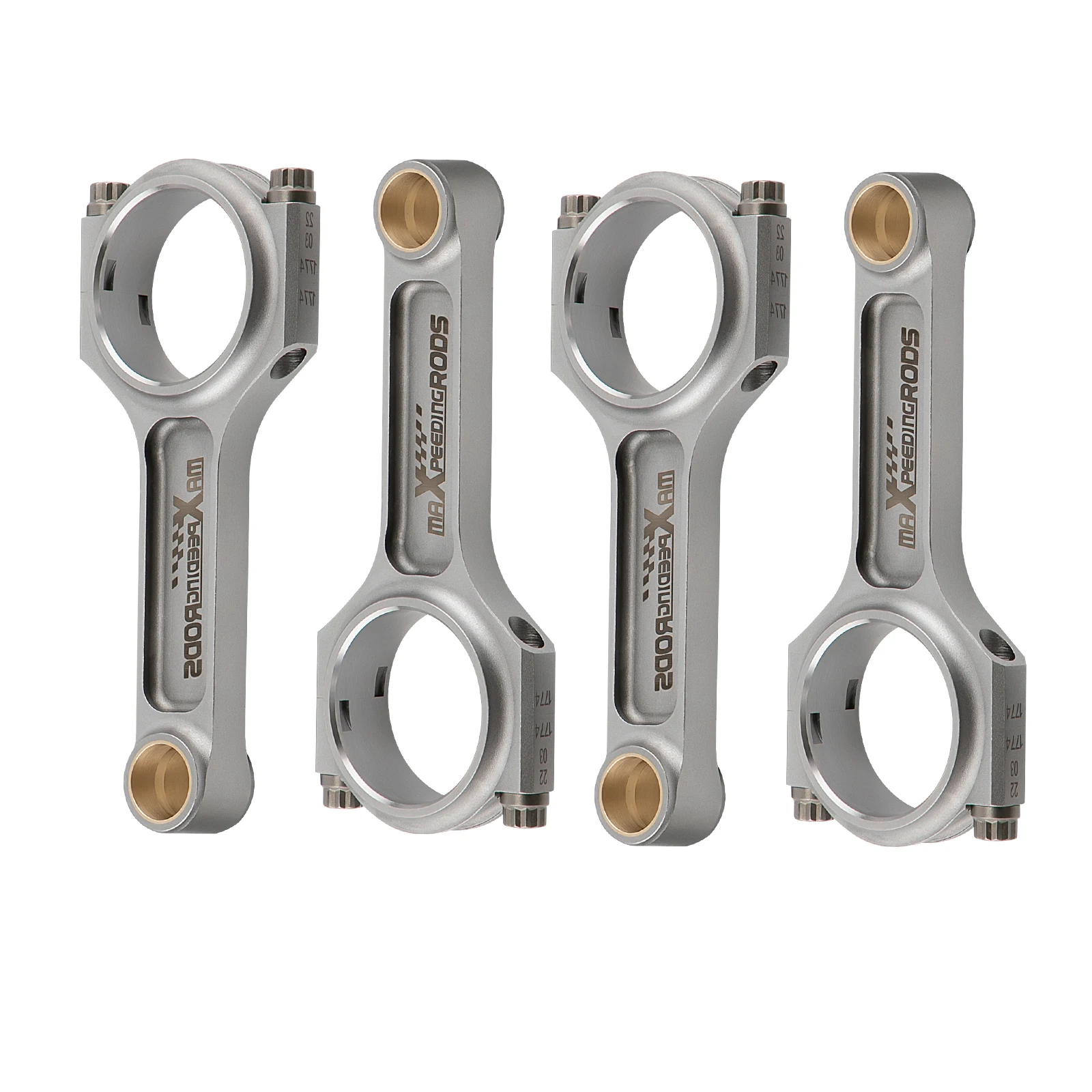 Фото Шатуны I-Beam с болтами ARP 2000 для Honda CR-V 1997-2001 B18A B18B B20B 2.0L 137мм №2