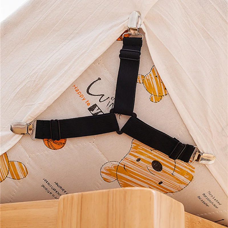 4 шт. Нескользящие зажимы для простыни 1 матраца |