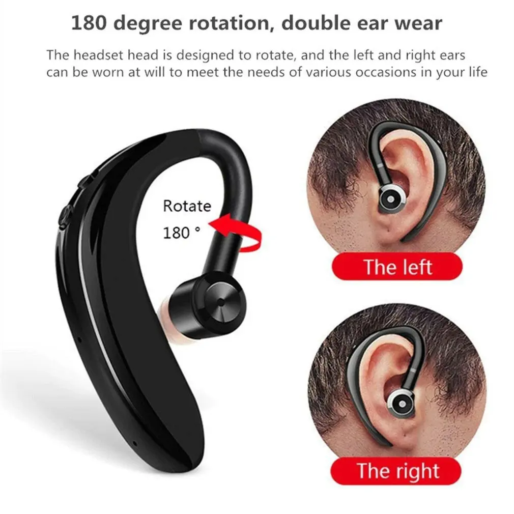Автомобильные деловые Bluetooth-наушники S11/S109 гарнитура с режимом свободные руки