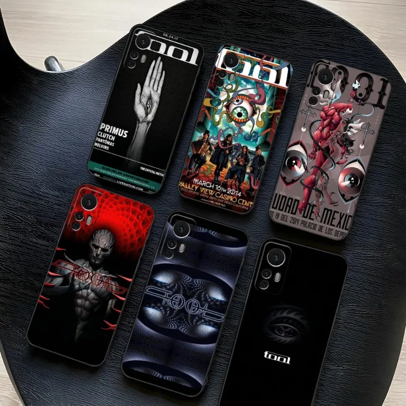 

Tool Band Rock Music Phone Case For Xiaomi 12 Lite Pro 10 T 12X F3 11T 12T POCO F4 M4 9 12S Ultra Note Mobile Phone Cases