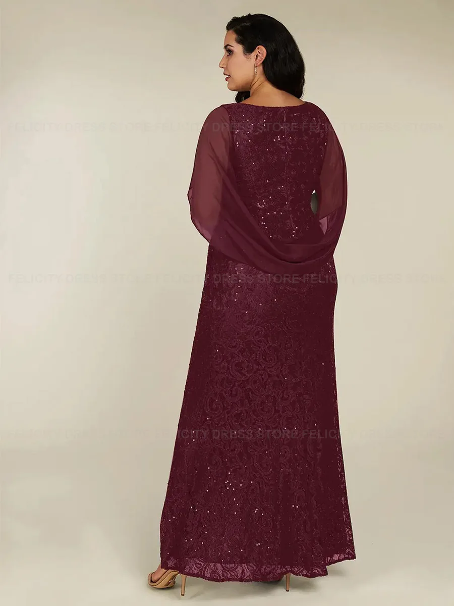 FELICITY Изысканные платья больших размеров для матери невесты 2025 длинное свадебное