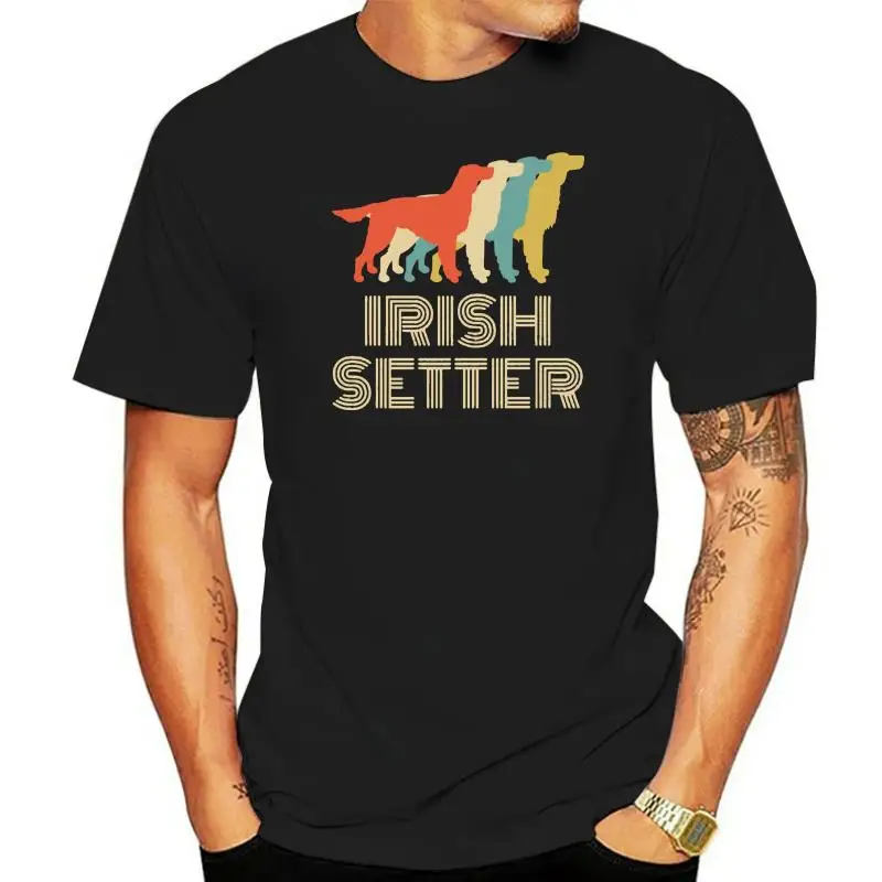

Men t shirt Irish Setter Dog Breed Vintage Look Design tshirts Women t shirt