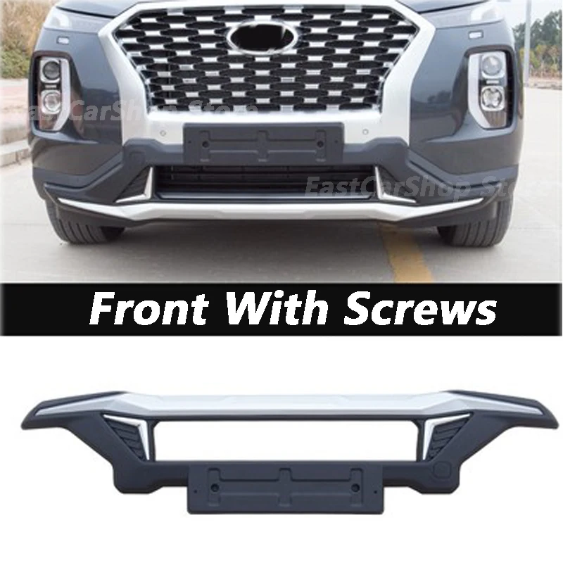 

For Hyundai Palisade 2022 2021 2020 2019 Car Front Rear Bumper Large Surround Decorative Accessories Bumper Modification